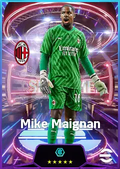 Mike Maignan eFootball 2026 player card, 84 OVR GK