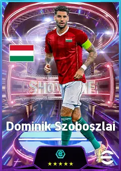 Dominik Szoboszlai eFootball 2026 player card, 83 OVR AMF