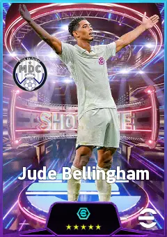 Jude Bellingham eFootball 2026 player card, 85 OVR AMF