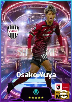 Osako Yuya eFootball 2026 player card, 79 OVR CF
