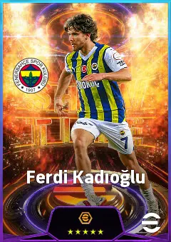 Ferdi Kadıoğlu eFootball 2026 player card, 81 OVR LB