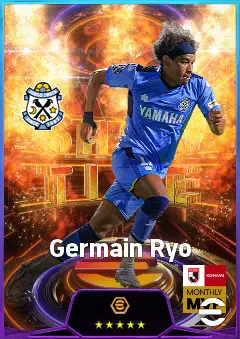 Germain Ryo eFootball 2026 player card, 75 OVR CF