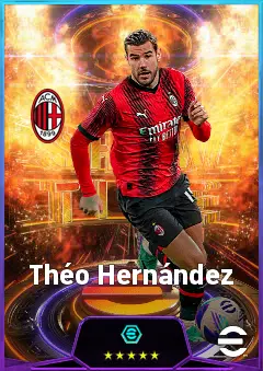 Théo Hernández eFootball 2026 player card, 84 OVR LB