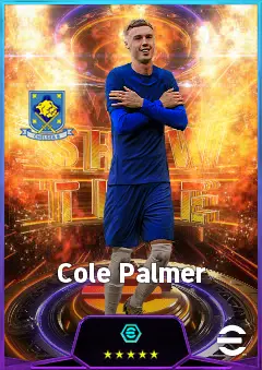 Cole Palmer eFootball 2026 player card, 85 OVR AMF