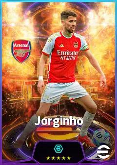 Jorginho eFootball 2026 player card, 83 OVR DMF