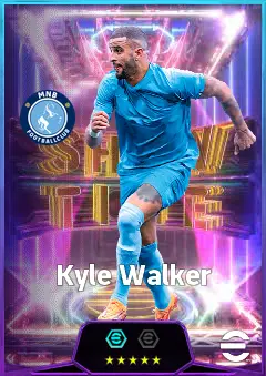 Kyle Walker eFootball 2026 player card, 82 OVR RB