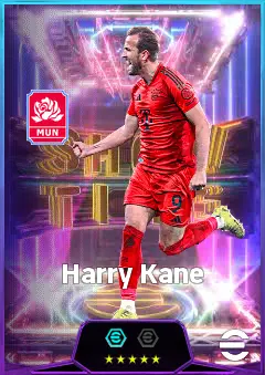 Harry Kane eFootball 2026 player card, 86 OVR CF