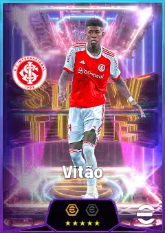 Vitão eFootball 2026 player card, 81 OVR CB