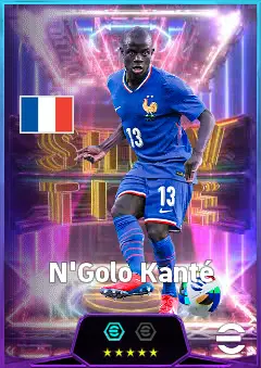 N'Golo Kanté eFootball 2026 player card, 82 OVR DMF