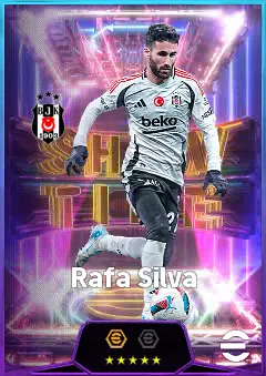 Rafa Silva eFootball 2026 player card, 83 OVR AMF