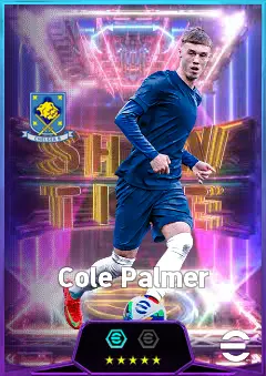 Cole Palmer eFootball 2026 player card, 86 OVR AMF