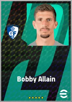 Bobby Allain eFootball 2026 player card, 67 OVR GK