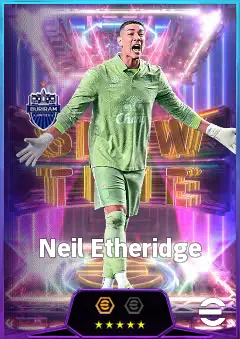 Neil Etheridge eFootball 2026 player card, 78 OVR GK