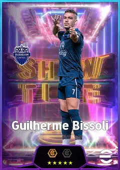 Guilherme Bissoli eFootball 2026 player card, 81 OVR CF