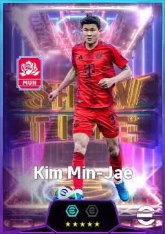 Kim Min-Jae eFootball 2026 player card, 83 OVR CB