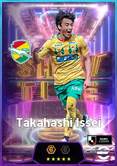 Takahashi Issei eFootball 2026 player card, 78 OVR RB