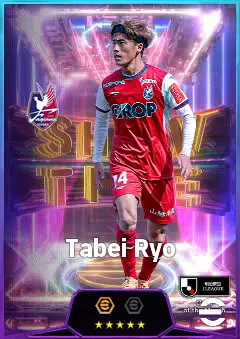 Tabei Ryo eFootball 2026 player card, 79 OVR CMF