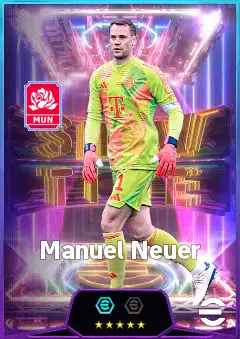 Manuel Neuer eFootball 2026 player card, 84 OVR GK