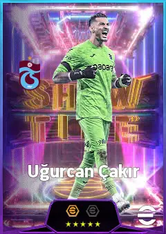 Uğurcan Çakır eFootball 2026 player card, 80 OVR GK