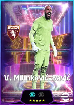 V. Milinković-Savić eFootball 2026 player card, 85 OVR GK