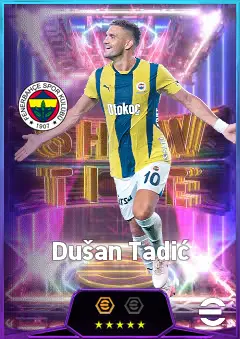 Dušan Tadić eFootball 2026 player card, 82 OVR AMF