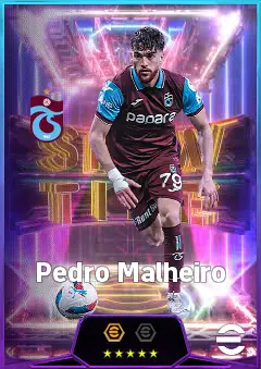 Pedro Malheiro eFootball 2026 player card, 81 OVR RB