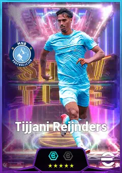Tijjani Reijnders eFootball 2026 player card, 84 OVR CMF