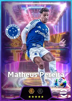Matheus Pereira eFootball 2026 player card, 81 OVR AMF