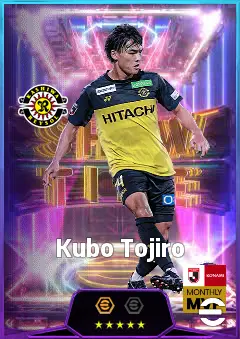 Kubo Tojiro eFootball 2026 player card, 79 OVR RMF
