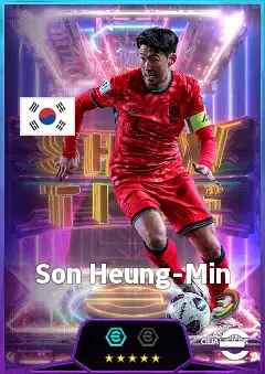 Son Heung-Min eFootball 2026 player card, 84 OVR CF