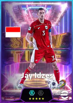 Jay Idzes eFootball 2026 player card, 82 OVR CB