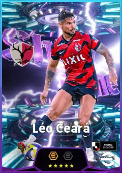 Léo Ceará eFootball 2026 player card, 81 OVR CF