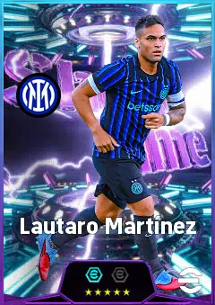 Lautaro Martínez eFootball 2026 player card, 85 OVR CF