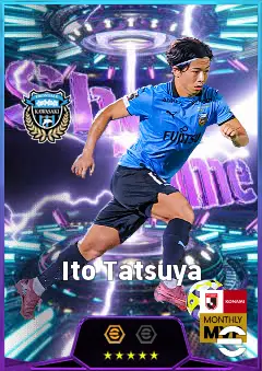 Ito Tatsuya eFootball 2026 player card, 79 OVR RMF