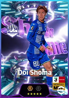 Doi Shoma eFootball 2026 player card, 79 OVR AMF
