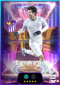 Tanaka Ao eFootball 2026 player card, 84 OVR CMF