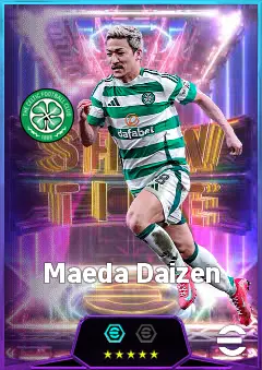 Maeda Daizen eFootball 2026 player card, 83 OVR LWF
