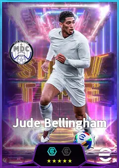 Jude Bellingham eFootball 2026 player card, 87 OVR AMF