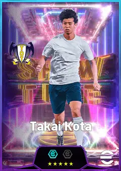 Takai Kota eFootball 2026 player card, 83 OVR CB