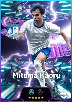 Mitoma Kaoru eFootball 2026 player card, 84 OVR LMF