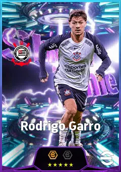 Rodrigo Garro eFootball 2026 player card, 82 OVR AMF