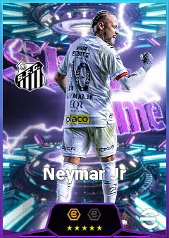 Neymar Jr eFootball 2026 player card, 84 OVR AMF