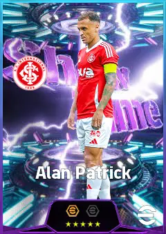 Alan Patrick eFootball 2026 player card, 82 OVR AMF