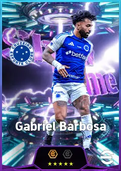 Gabriel Barbosa eFootball 2026 player card, 81 OVR CF