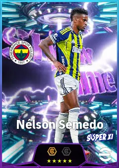 Nélson Semedo eFootball 2026 player card, 82 OVR RB