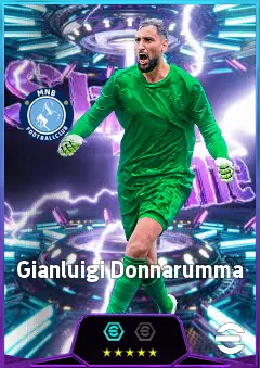 Gianluigi Donnarumma eFootball 2026 player card, 86 OVR GK