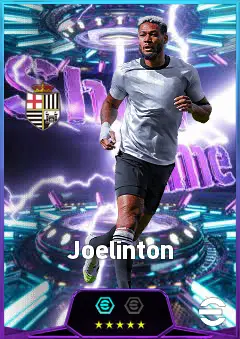 Joelinton eFootball 2026 player card, 82 OVR CMF