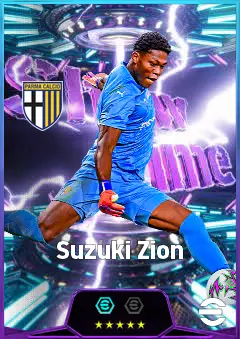 Suzuki Zion eFootball 2026 player card, 83 OVR GK
