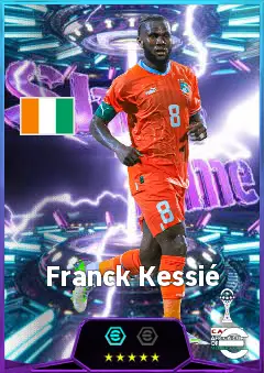 Franck Kessié eFootball 2026 player card, 84 OVR CMF