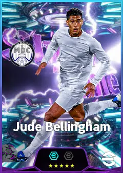 Jude Bellingham eFootball 2026 player card, 87 OVR CMF